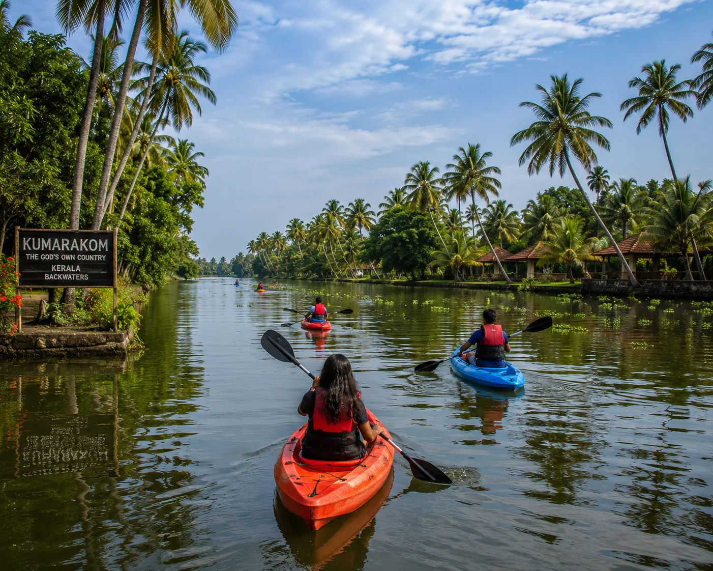 kayaking