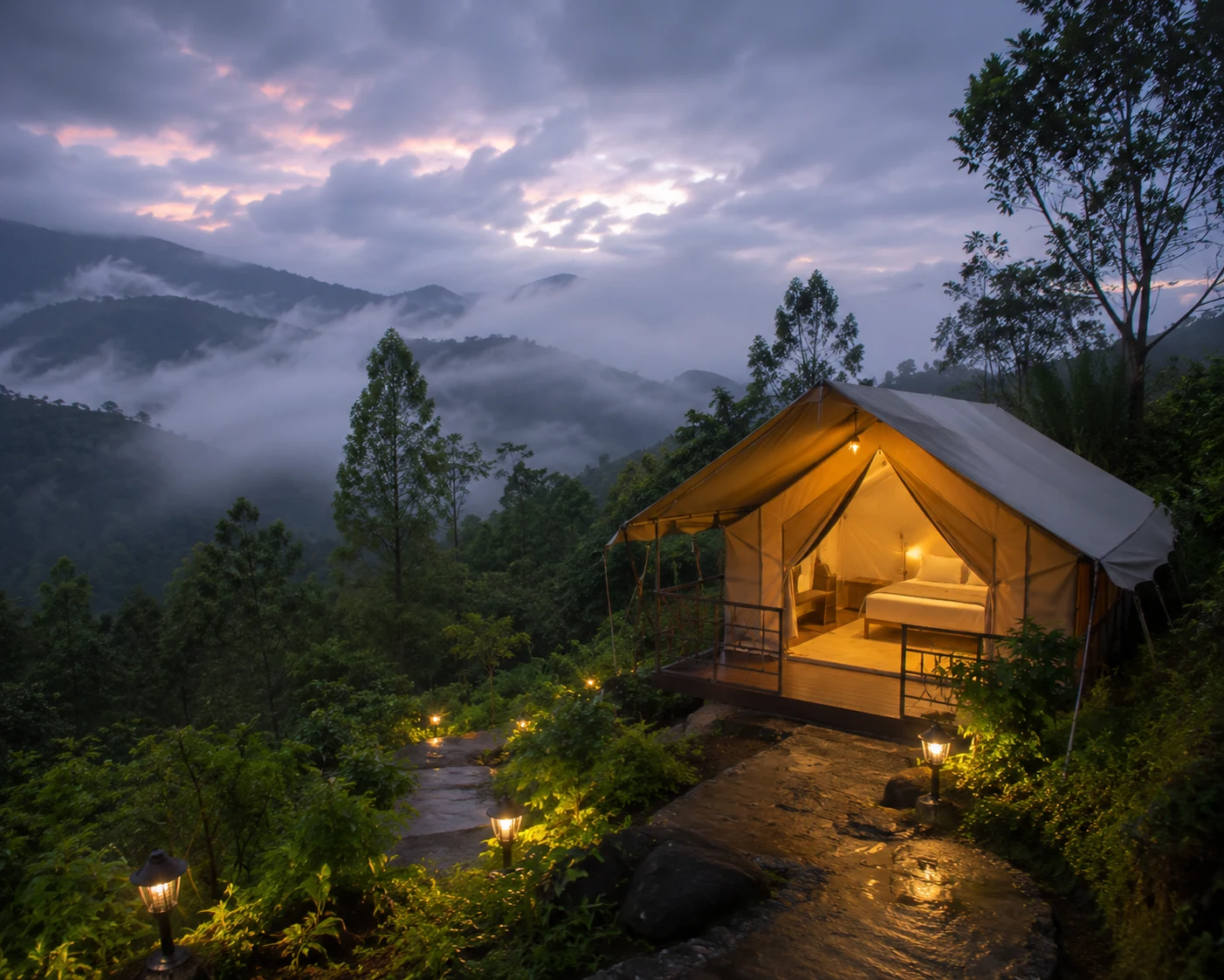 munnar tent stay